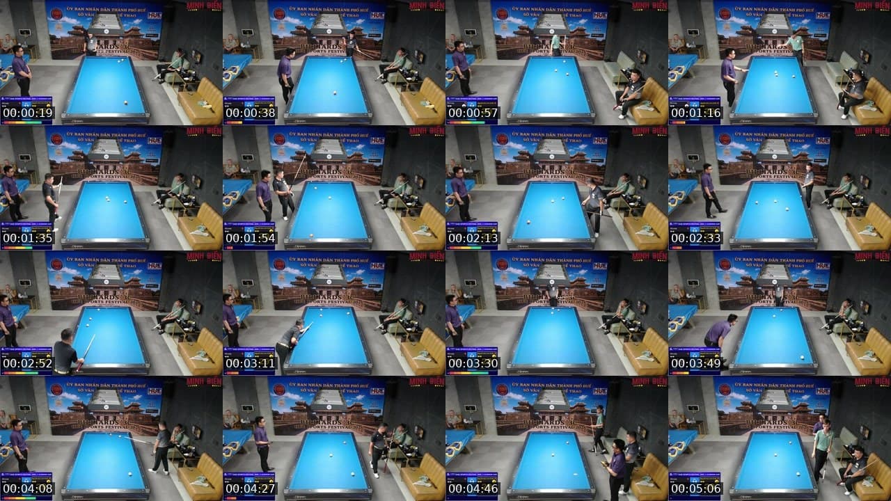 Cover for GIẢI CAROM 3C FESTIVAL HUẾ CLUB TQV : BÁN KẾT: ANH CHIẾN VS PHI LONG